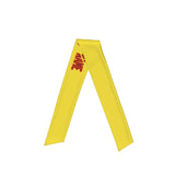 Custom Light Yellow Coral Red Headband