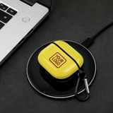 Custom Light Yellow Coral Red AirPods Case (3rd Generation)