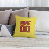 Custom Light Yellow Coral Red Pillowcase