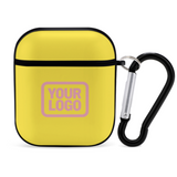Custom Light Yellow Light Pink AirPods Case