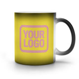 Custom Light Yellow Light Pink Magic Mug