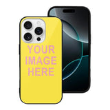 Custom Light Yellow Light Pink Phone Case