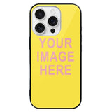 Custom Light Yellow Light Pink Phone Case