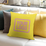 Custom Light Yellow Light Pink Pillowcase