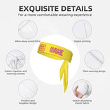 Custom Light Yellow Light Pink Headband