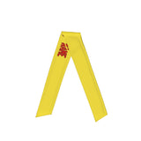 Custom Light Yellow Orange Red Headband