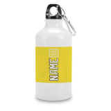 Custom Light Yellow Cream Sports Bottle