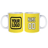 Custom Light Yellow Cream Mug