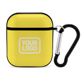 Custom Light Yellow Cream AirPods Case