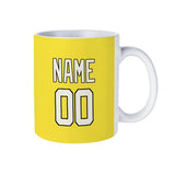 Custom Light Yellow Cream Mug