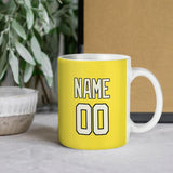 Custom Light Yellow Cream Mug