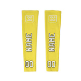 Custom Light Yellow Cream Arm Sleeve