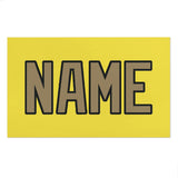 Custom Light Yellow Light Khaki Beach Towel