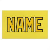 Custom Light Yellow Gold Beach Towel