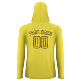 Custom Light Yellow Gold UV-Hoodie