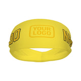 Custom Light Yellow Gold Sports headband