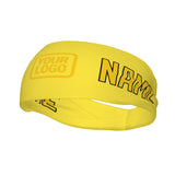 Custom Light Yellow Gold Sports headband