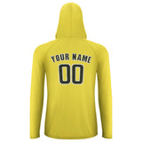 Custom Light Yellow Olive UV-Hoodie