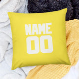 Custom Light Yellow White Pillowcase