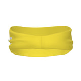 Custom Light Yellow White Sports headband