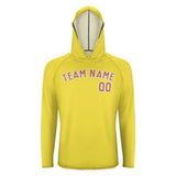 Custom Light Yellow Copper Rose UV-Hoodie