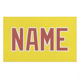 Custom Light Yellow Copper Rose Beach Towel