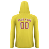 Custom Light Yellow Copper Rose UV-Hoodie