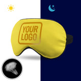 Custom Light Yellow Yellow Sleep Mask