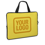 Custom Light Yellow Yellow Laptop Bag