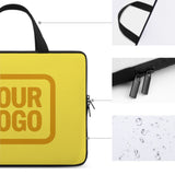 Custom Light Yellow Yellow Laptop Bag
