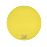Custom Light Yellow Gray Round Table Cloth