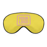 Custom Light Yellow Light Pink Sleep Mask