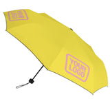 Custom Light Yellow Light Pink Automatic Umbrella