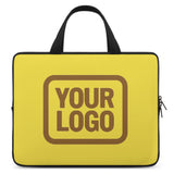 Custom Light Yellow Khaki Laptop Bag