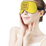 Custom Light Yellow Khaki Sleep Mask