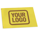 Custom Light Yellow Khaki Flag