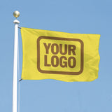 Custom Light Yellow Khaki Flag