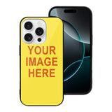 Custom Light Yellow Orange Phone Case