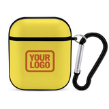 Custom Light Yellow Orange AirPods Case