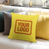 Custom Light Yellow Orange Pillowcase