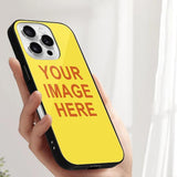 Custom Light Yellow Orange Phone Case