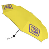 Custom Light Yellow Light Purple Automatic Umbrella