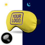 Custom Light Yellow Light Purple Sleep Mask