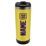 Custom Light Yellow Purple Stainless Steel Water Cup