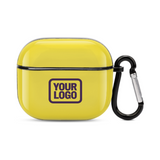 Custom Light Yellow Purple AirPods Case (3rd Generation)