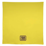 Custom Light Yellow Light Purple Square Table Cloth