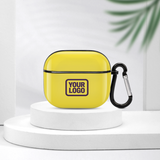 Custom Light Yellow Purple AirPods Case (3rd Generation)