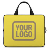 Custom Light Yellow Light Khaki Laptop Bag