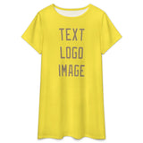 Custom Light Yellow Light Khaki Nachthemd