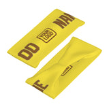 Custom Light Yellow Khaki Sports headband